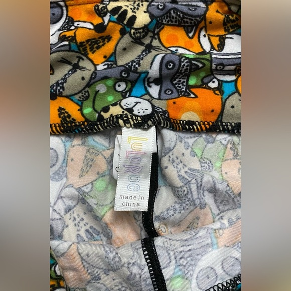 LuLaRoe Animal Leggings One Size - Picture 4 of 4